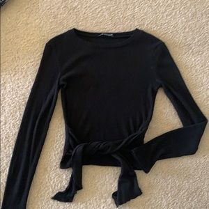 ZARA Knotted Soft Top